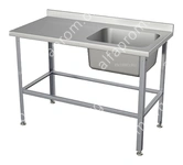 Ванна моечная ATESY ВСМЦС-П-1П.500.400-1200.600-1-02