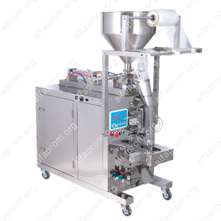 Фасовочно-упаковочный аппарат для жидких и пастообразных продуктов DXDG-200 NEW (100 мм, 5-50 мл)