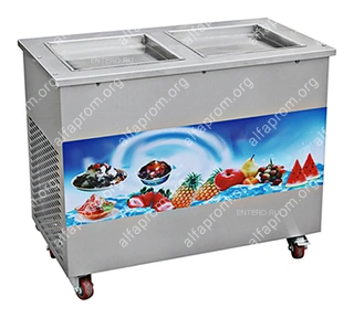 Фризер для жареного мороженого Foodatlas KCB-2F (стол для топпингов)