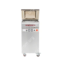 Напольный вакуумный упаковщик DZQ-400/2E (нерж., газ)