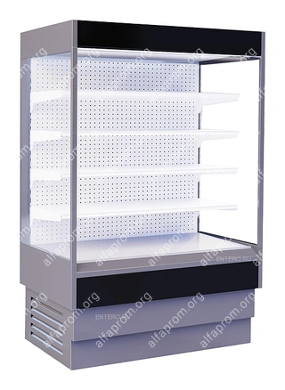 Горка холодильная CRYSPI ALT N S 1650 LED (с боковинами, с выпаривателем) Горка холодильная CRYSPI ALT N S 1650 LED (с боковинами, с выпаривателем)