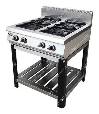 Плита газовая Grill Master Ф4ПГ/800 на подставке Плита газовая Grill Master Ф4ПГ/800 на подставке