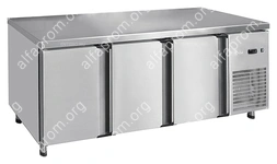 Стол холодильный Abat СХС-60-02 (2 двери-стекло, 1 дверь, без борта)