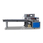 Горизонтальная упаковочная машина DXDZ-250XD (3 servo, лент. 150 мм, рег.форм., min bag L 65, H 40, 2-х позиц.нож)