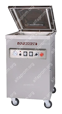 Упаковщик вакуумный Hualian DZQ-500/2E 220В с опцией газонаполнения (нерж. сталь)