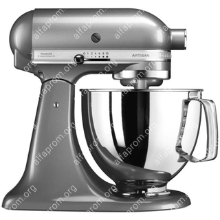 ПЛАНЕТАРНЫЙ МИКСЕР KITCHENAID 5KSM175PSEMS ARTISAN 4.8 Л СЕРЕБРЯНЫЙ МЕДАЛЬОН